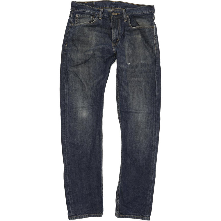 Levi's 508 Straight Regular W31 L32 Jeans in In used conditionwith rip to the left thigh, hole appearing to the hem. Fast & Free UK Delivery. Buy with confidence from Fabb Fashion. image 1