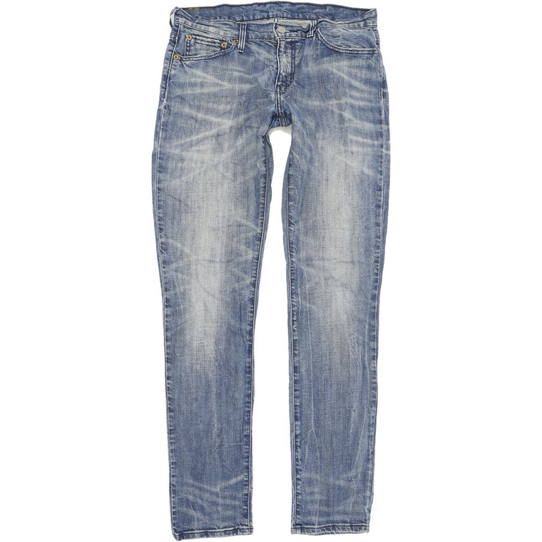Levi's  Straight Slim W30 L32 Jeans in Good used conditionwith mark to the left leg. Fast & Free UK Delivery. Buy with confidence from Fabb Fashion. image 1