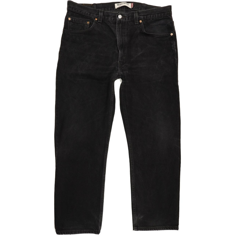 Levi's 505 Straight Regular W38 L29 Jeans in Good used conditionplease note the leg have been shortened to 29". Fast & Free UK Delivery. Buy with confidence from Fabb Fashion. image 1