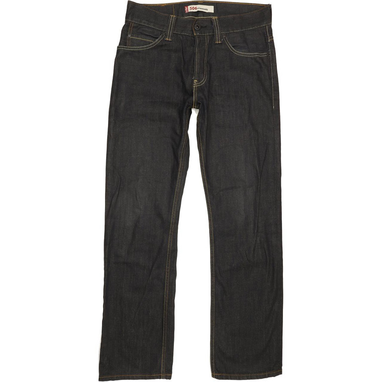 Levi's 506 Straight Regular W31 L31 Jeans in Good used conditionPlease note the actual inside leg measurement is 31". Fast & Free UK Delivery. Buy with confidence from Fabb Fashion. image 1