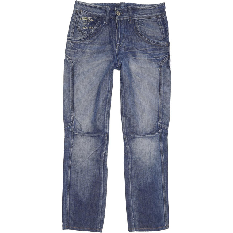 G-Star Jaxon Jack Straight Regular W28 L28 Jeans in Good used conditionPlease note the actual waist measurement is 28" and the legs have been shortened to 28". Fast & Free UK Delivery. Buy with confidence from Fabb Fashion. image 1