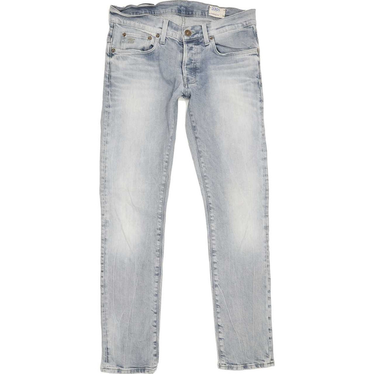 G-Star 3301 Straight Slim W33 L31 Jeans in Good used conditionwith light marks to the left leg and the actual inside leg measurement is 31". Fast & Free UK Delivery. Buy with confidence from Fabb Fashion. image 1