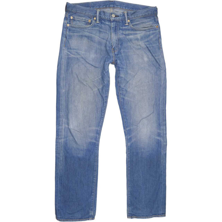 Levi's 504 Straight Regular W35 L33 Jeans in Good used conditionPlease note the actual measurement is W35" L33". Fast & Free UK Delivery. Buy with confidence from Fabb Fashion. image 1