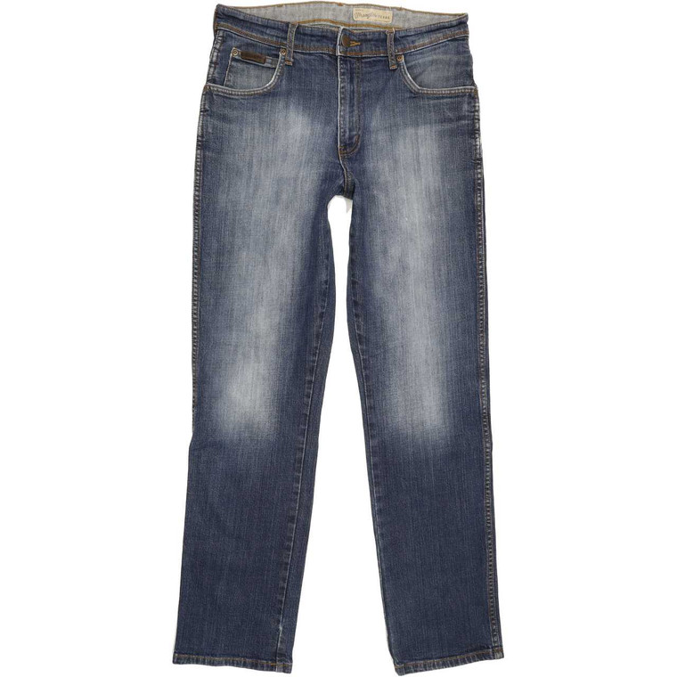 Wrangler Texas Straight Regular W32 L32 Jeans in Good used conditionwith small wear to the thigh. Fast & Free UK Delivery. Buy with confidence from Fabb Fashion. image 1