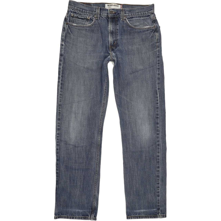 Levi's 505 Straight Regular W31 L32 Jeans in Good used conditionwith some wear above the hems and by the fly. Fast & Free UK Delivery. Buy with confidence from Fabb Fashion. image 1