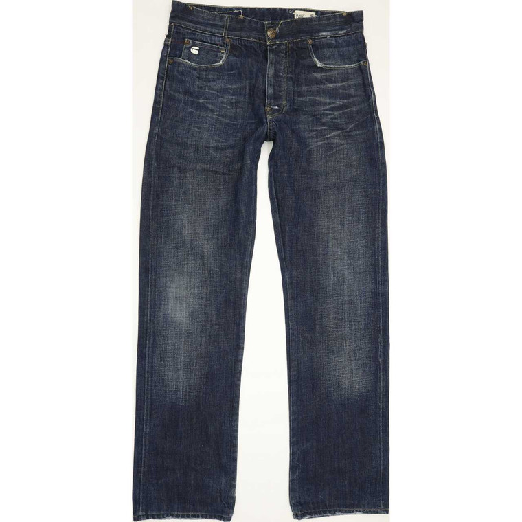 G-Star  Straight Regular W29 L30 Jeans in Good used conditionwith tiny snag to the fly and the legs have been shortened to 30". Fast & Free UK Delivery. Buy with confidence from Fabb Fashion. image 1