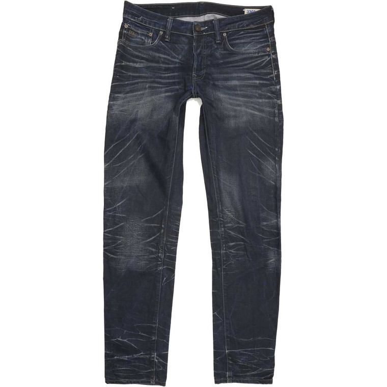 G-Star 3301 Tapered Slim W33 L34 Jeans in Good used condition. Fast & Free UK Delivery. Buy with confidence from Fabb Fashion. image 1