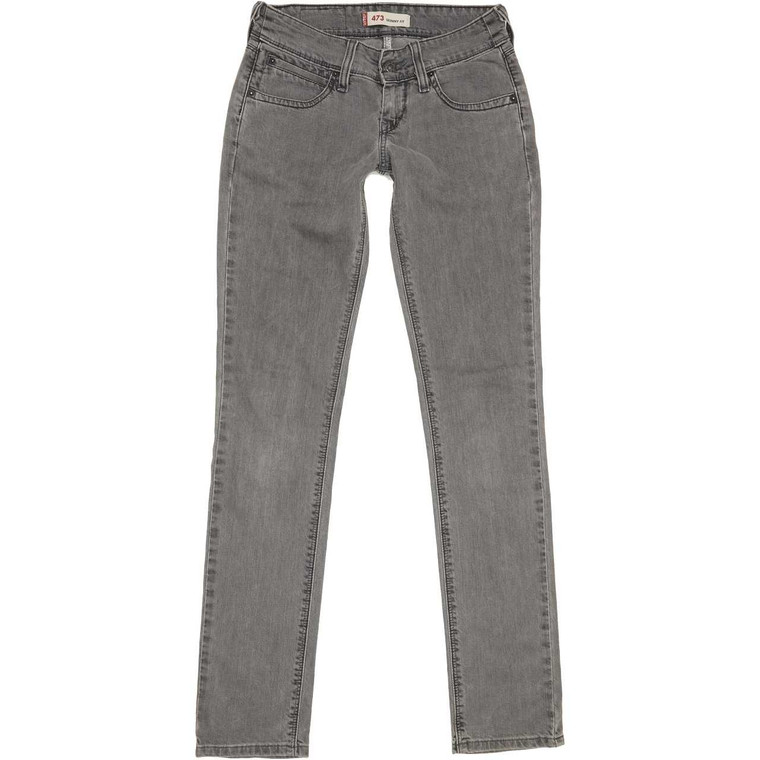 Levi's 473 Straight Slim W27 L31 Jeans in Good used conditionPlease note the actual inside leg measurement is 31". Fast & Free UK Delivery. Buy with confidence from Fabb Fashion. image 1