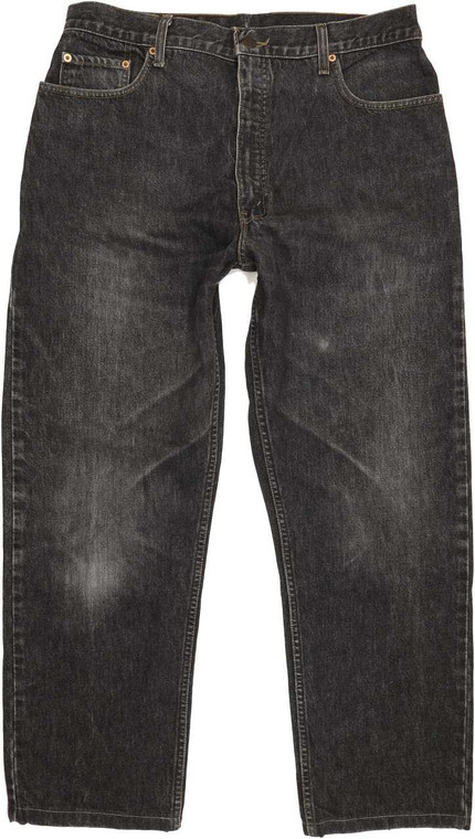 Levi's 615 Straight Regular W38 L28 Jeans in Good used conditionPlease note the actual waist measurement is 38" and the legs have been shortened to 28" and with some faded marks. Fast & Free UK Delivery. Buy with confidence from Fabb Fashion. image 1