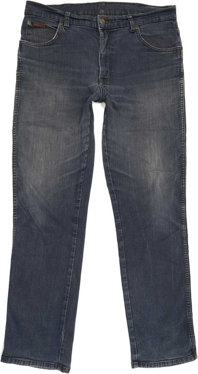 Wrangler  Straight Regular W34 L31 Jeans in Good used conditionwith some wear to the crotch and knees. Fast & Free UK Delivery. Buy with confidence from Fabb Fashion. image 1