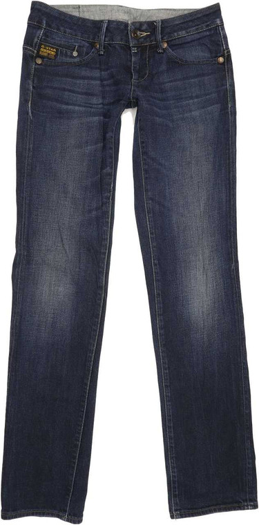 G-Star Midge Straight Slim W28 L33 Jeans in Good used conditionPlease note the actual inside leg measurement is 33". Fast & Free UK Delivery. Buy with confidence from Fabb Fashion. image 1