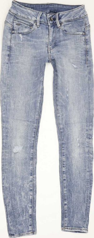 G-Star Midge Mid Skinny Slim W24 L27 Jeans in Good used conditionPlease note the actual inside leg measurement is 27". Fast & Free UK Delivery. Buy with confidence from Fabb Fashion. image 1