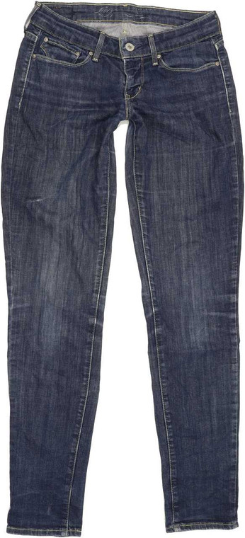 Levi's Demi Curve Skinny Slim W25 L31 Jeans in Good used conditionwith small snag to the right thigh and the actual inside leg measurement is 31". Fast & Free UK Delivery. Buy with confidence from Fabb Fashion. image 1