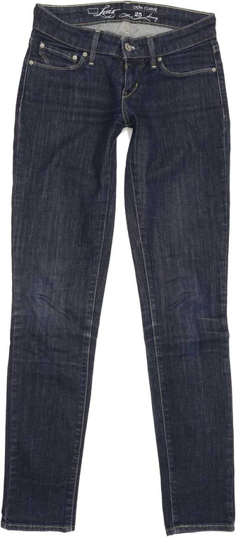 Levi's Demi Curve Skinny Slim W25 L31 Jeans in Good used conditionPlease note some wear to the button hole and the actual inside leg measurement is 31". Fast & Free UK Delivery. Buy with confidence from Fabb Fashion. image 1