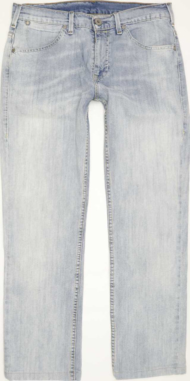 Levi's Men Blue Straight Regular Stretch Jeans W32 L28 (85331)