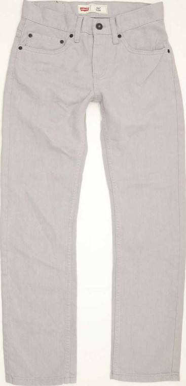 Levi's 511 Men Grey Straight Slim Jeans W28 L28 (85402)