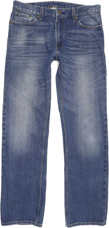 Levi's 514 Men Blue Straight Slim Jeans W34 L32 (85632)