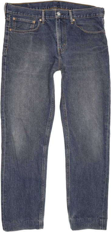 Levi's 508 Men Blue Straight Slim Jeans W34 L29 (85630)