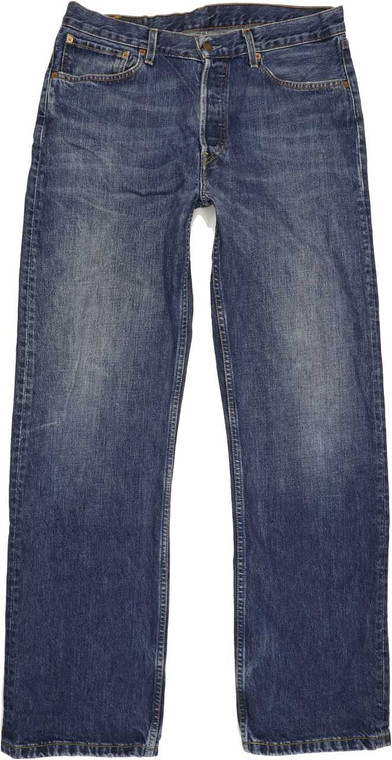 Levi's 508 Men Blue Straight Slim Jeans W33 L34 (85866)