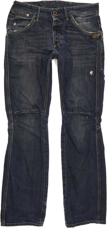 G-Star Men Blue Straight Regular Jeans W32 L31 (85973)