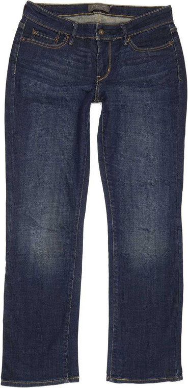 Levi's Slight Curve Women Blue Straight Classic Stretch Jeans W28 L30 (86404)