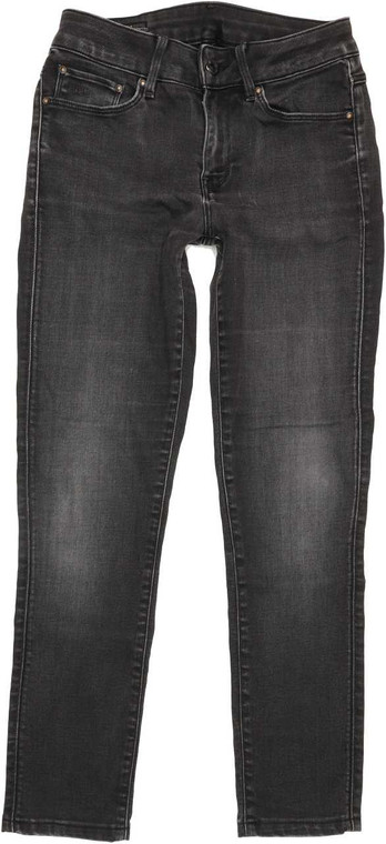 G-Star 3301 Contour High Women Charcoal Skinny Regular Stretch Jeans W27 L26 (86463)