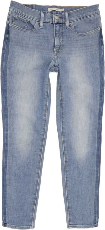 Levi's 311 Shaping Women Blue Skinny Slim Stretch Jeans W27 L25 (86441)