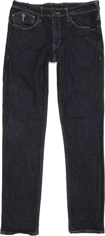 Levi's Men Blue Straight Regular Stretch Jeans W34 L32 (86596)