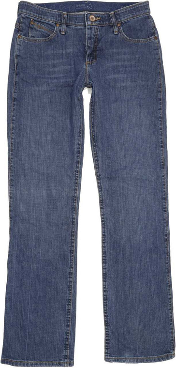 Wrangler Women Blue Bootcut Regular Stretch Jeans W31 L34 (86586)