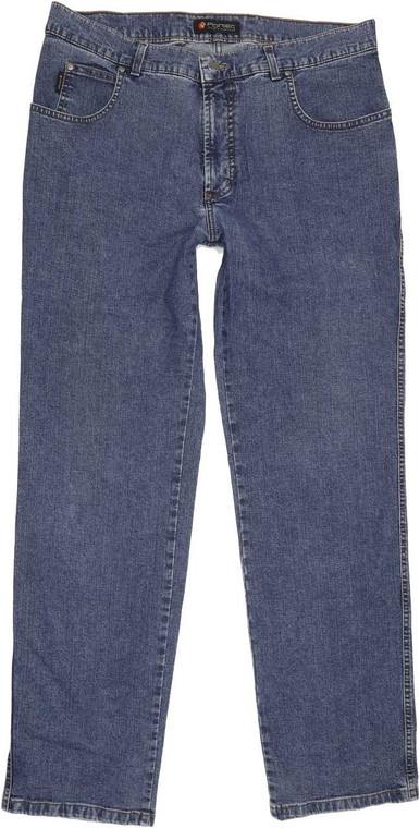 Pioneer Peter Men Blue Straight Regular Stretch Jeans W38 L33 (86897)