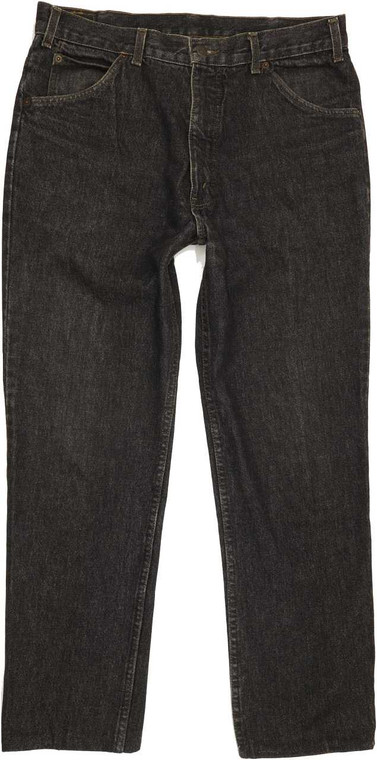 Levi's 631 Men Black Straight Regular Jeans W35 L29 (86849)