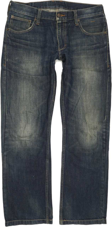 Levi's 514 Men Blue Straight Slim Jeans W33 L30 (86985)