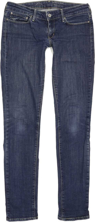 Levi's Slight Curve Women Blue Skinny Slim Stretch Jeans W29 L33 (87174)