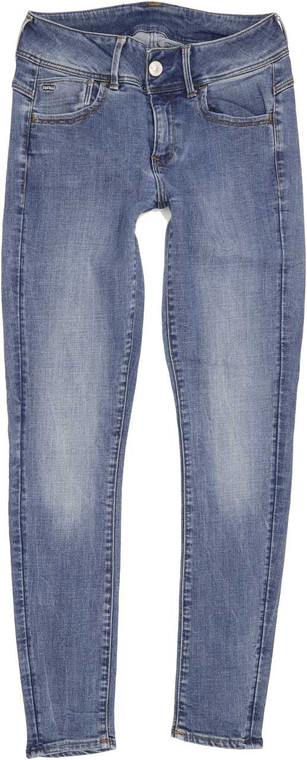 G-Star Women Blue Skinny Slim Jeans W28 L28 (87159)