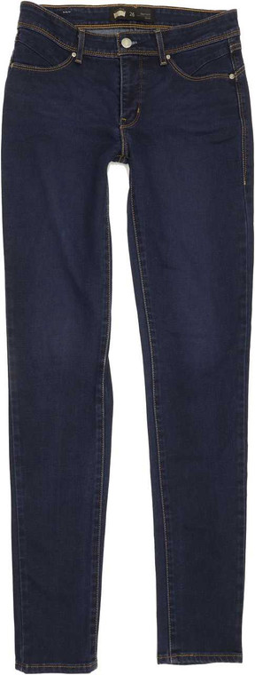 Levi's Revel Slight Curve Women Blue Skinny Slim Stretch Jeans W26 L33 (87215)