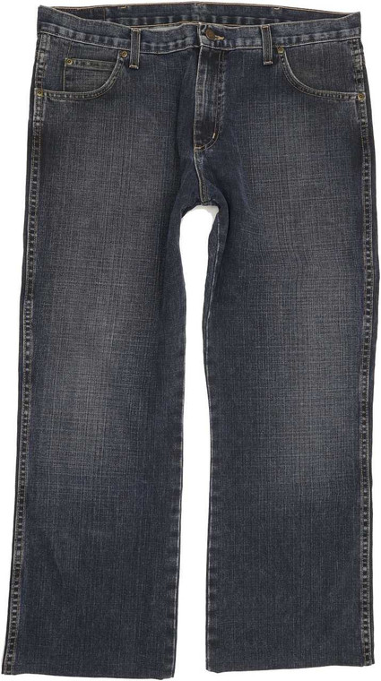 Wrangler Durable Quality Men Blue Bootcut Regular Jeans W37 L28 (87440)