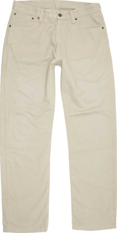 Levi's 581 Men Beige Straight Regular Jeans W34 L32 (87566)