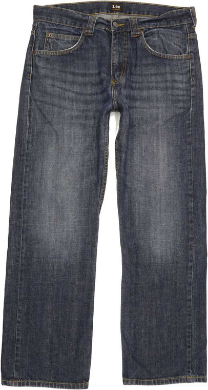 Lee Kent Men Blue Straight Regular Jeans W32 L29 (87950)
