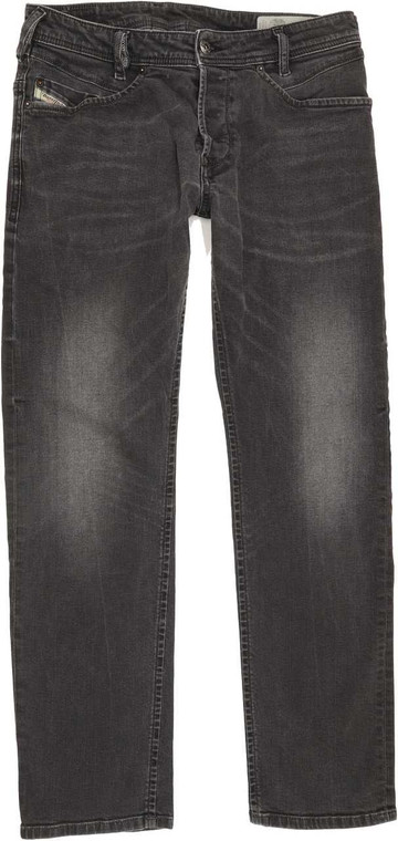 Diesel Iakop R9F66 Men Charcoal Tapered Slim Stretch Jeans W30 L29 (88009)