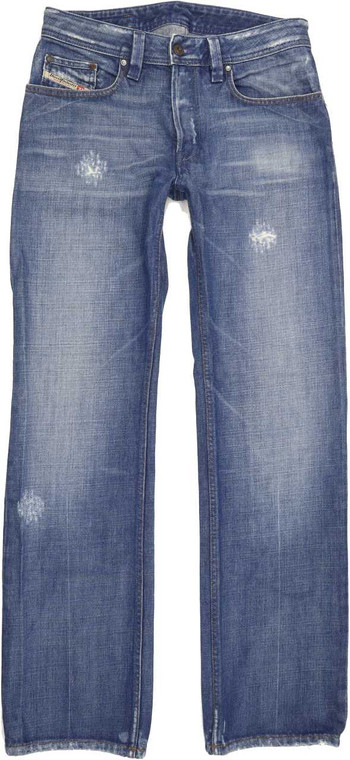 Diesel Levan Men Blue Straight Regular Jeans W30 L32 (88016)