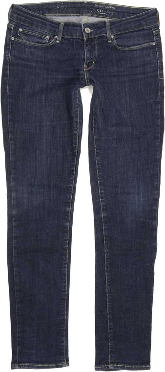 Levi's Slight Curve Women Blue Skinny Slim Stretch Jeans W29 L31 (88076)