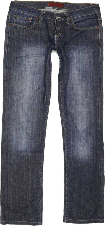 Levi's Eve Women Blue Straight Slim Jeans W29 L30 (88079)