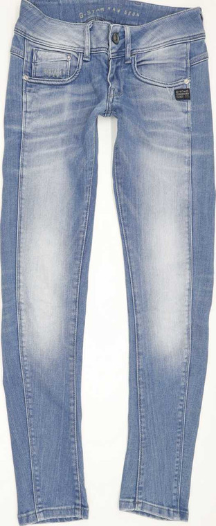 G-Star Midge Cody Women Blue Skinny Slim Stretch Jeans W24 L27 (88248)