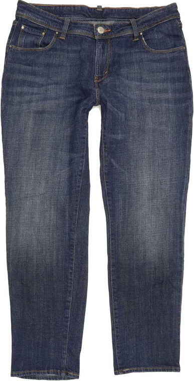 Levi's Women Blue Straight Slim Stretch Jeans W29 L27 (88477)