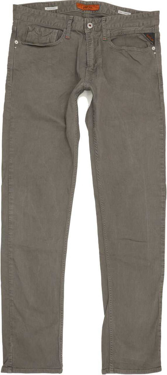 Replay Comfort Dave Men Grey Straight Regular Jeans W32 L33 (88543)