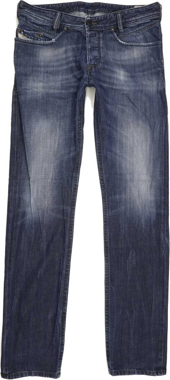 Diesel Iakop 0831Q Men Blue Tapered Slim Jeans W32 L34 (88578)