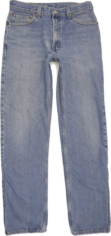 Levi's 505 Men Blue Straight Regular Jeans W34 L34 (88719)