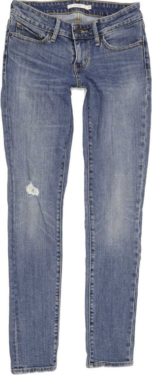 Diesel 710 Women Blue Skinny Slim Stretch Jeans W25 L29 (88850)