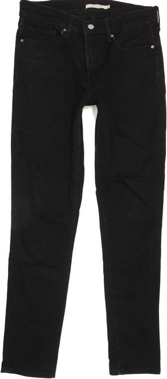 Levi's 311 Shaping Women Black Skinny Slim Stretch Jeans W30 L30 (88886)