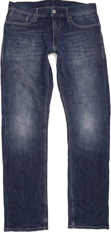 Levi's 514 Men Blue Straight Slim Jeans W32 L34 (89047)